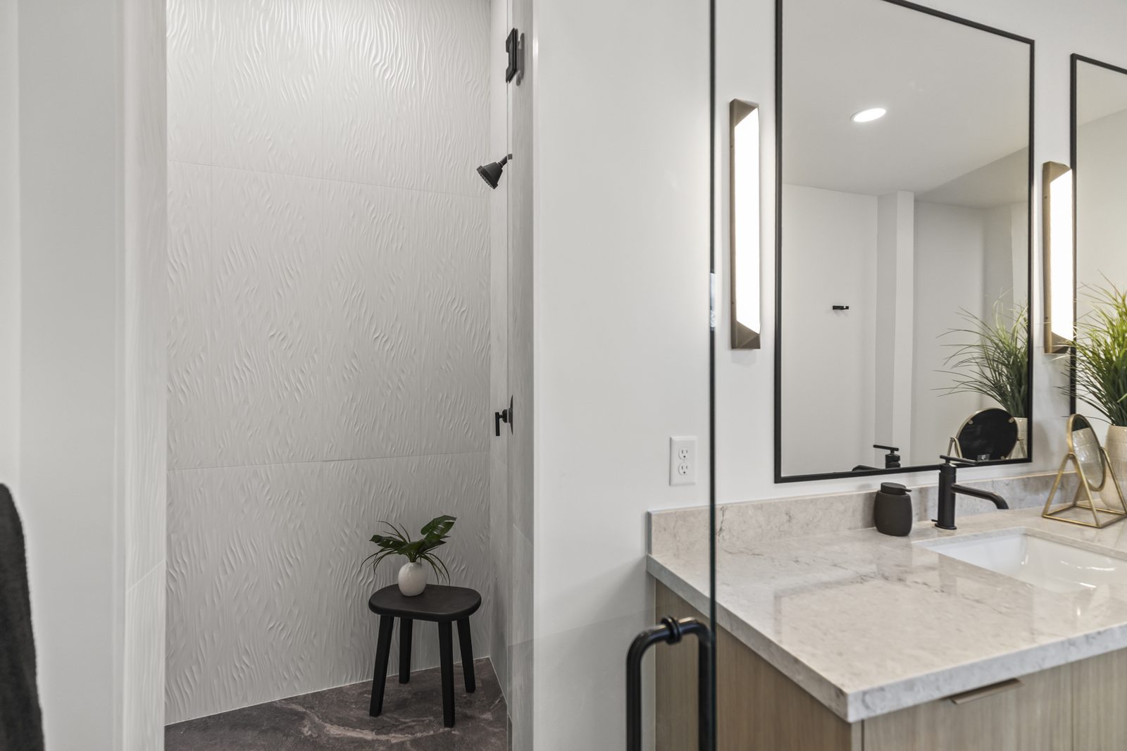 Luxury bathroom in Draper custom home — Ensign Custom Homes